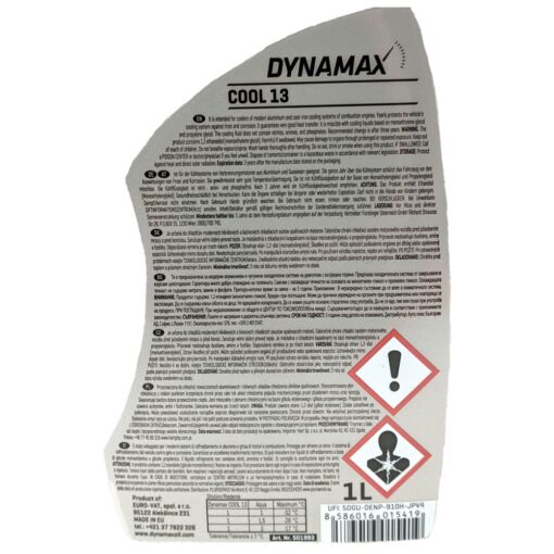 Dynamax G13 Concentrated Sticker
