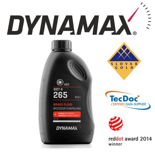 Dynamax DOT 4 Brake Fluid 500mL